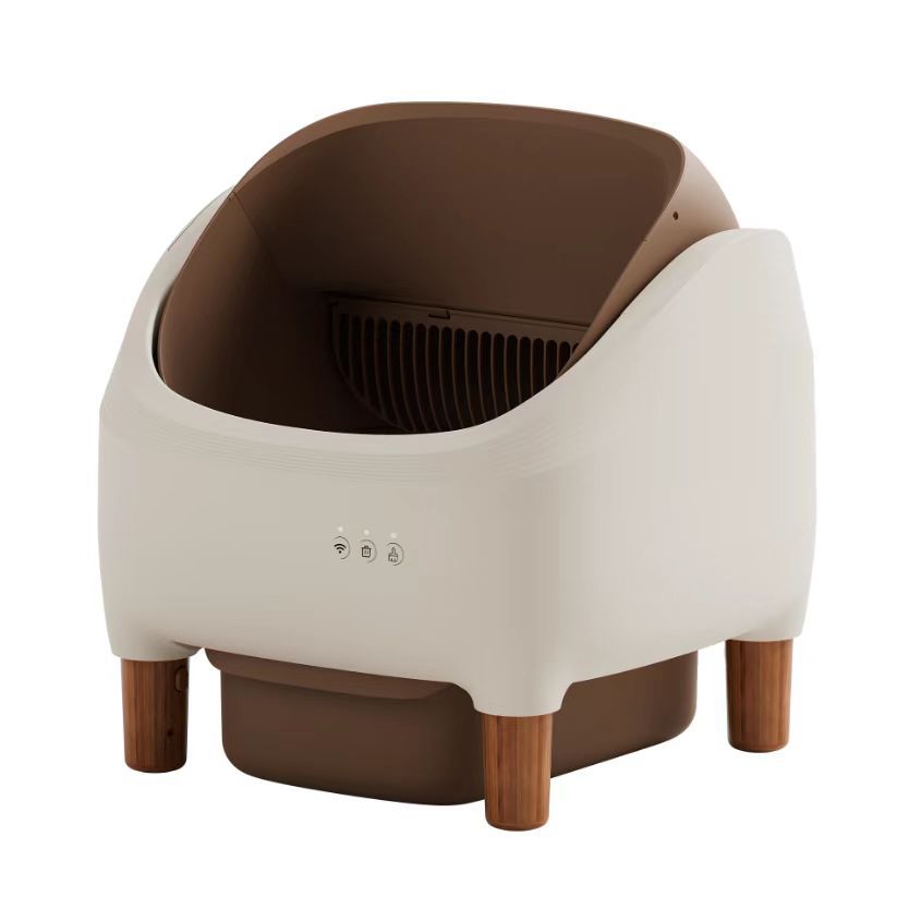 Fully automatic intelligent cat litter box