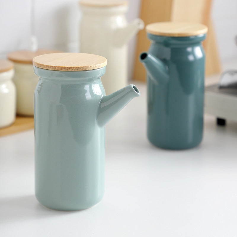 Nordic Ceramic Condiment Bottle