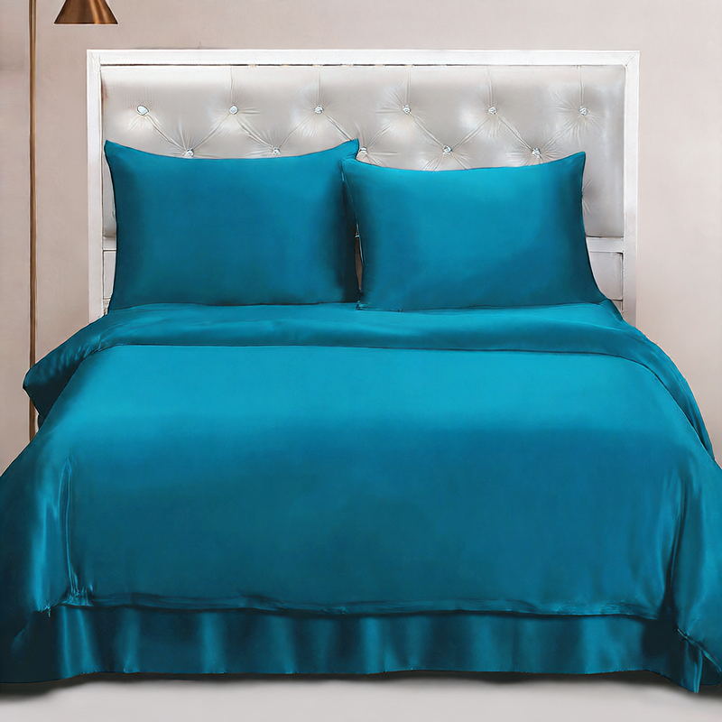 Luxury Mulberry Silk Bedding Four-Piece Set