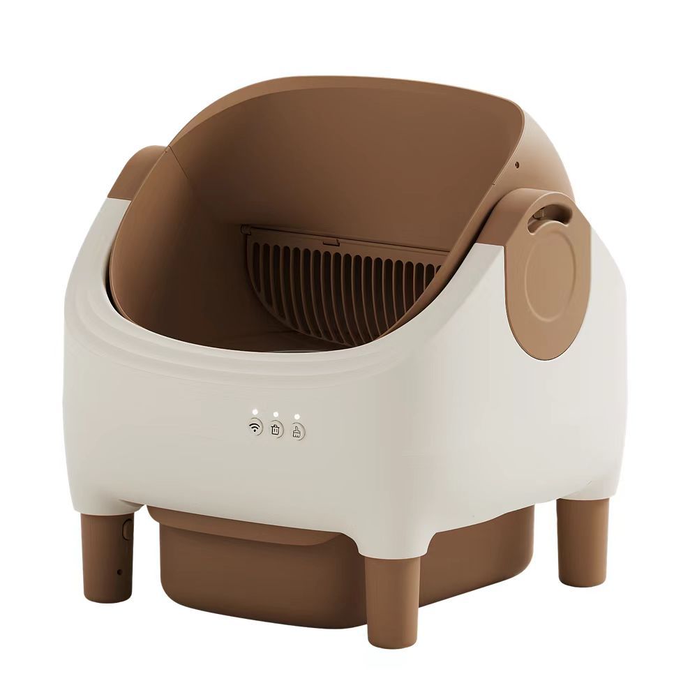 Fully automatic intelligent cat litter box