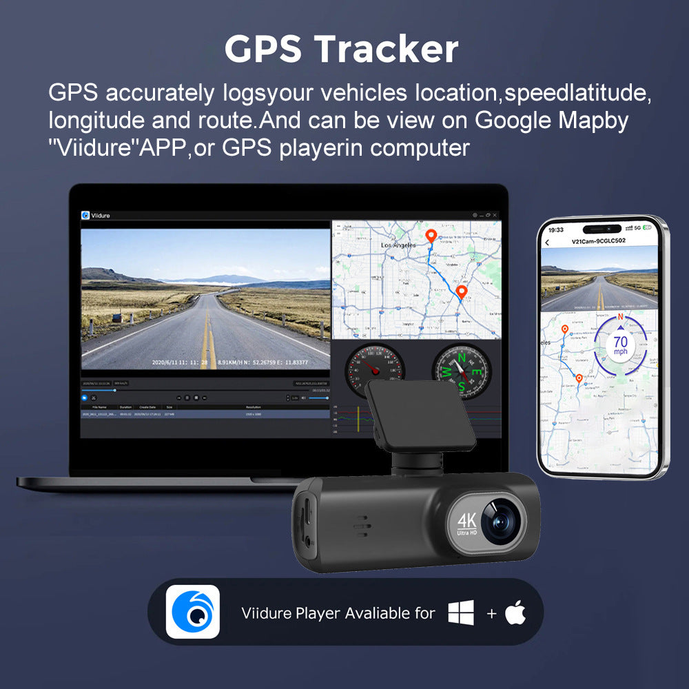 Dual-Lens Dash Cam