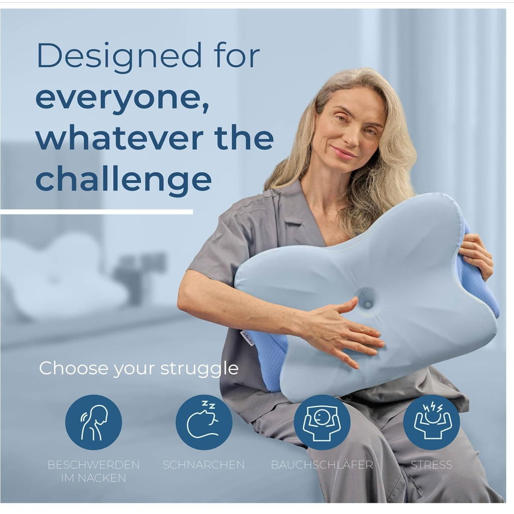 Ergonomic Memory Foam Cervical Pillow