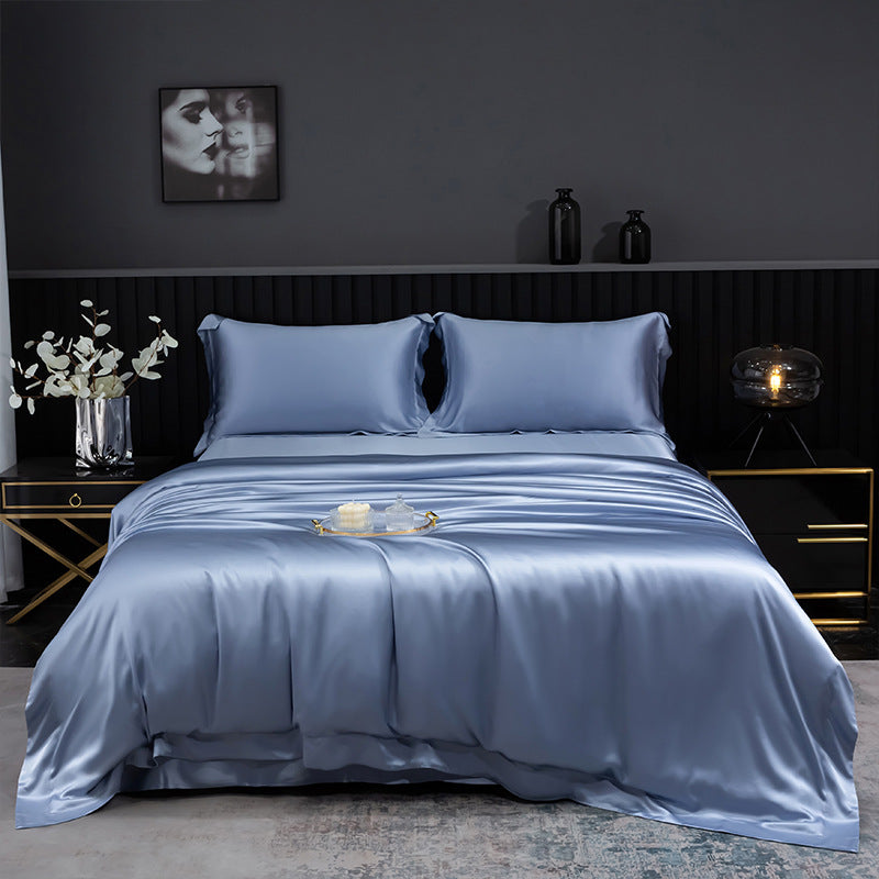 Luxury Silk Bedding Four-Piece Set