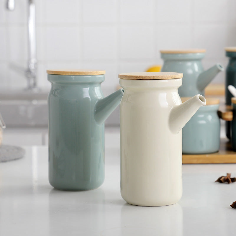 Nordic Ceramic Condiment Bottle