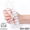 No-Bake Gel Nail Stickers Waterproof Nail Wraps