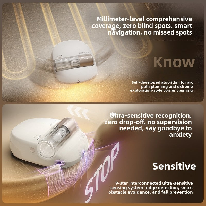 Automatic Bed Cleaning Robot with UV Sterilization