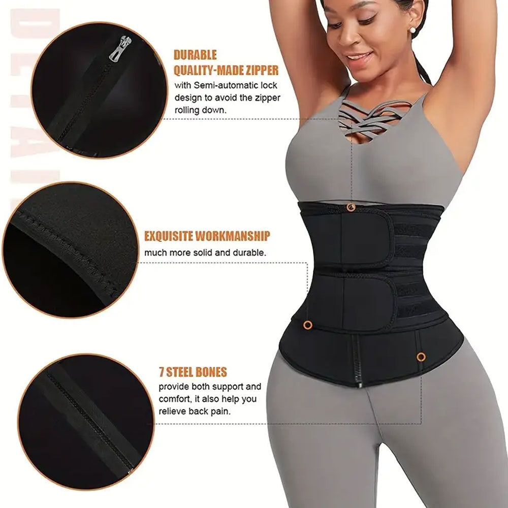 Waist training belt