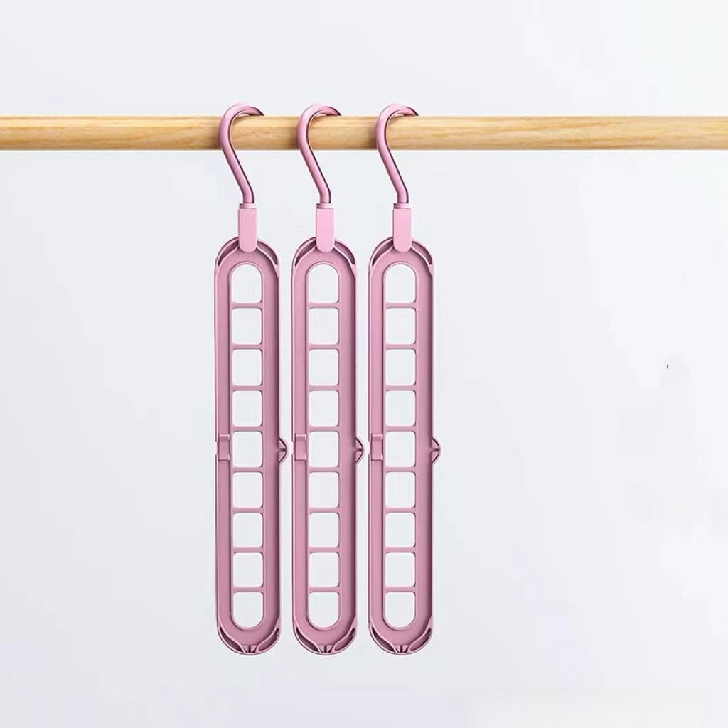 Multi-functional Nine-Hook Drying Rack