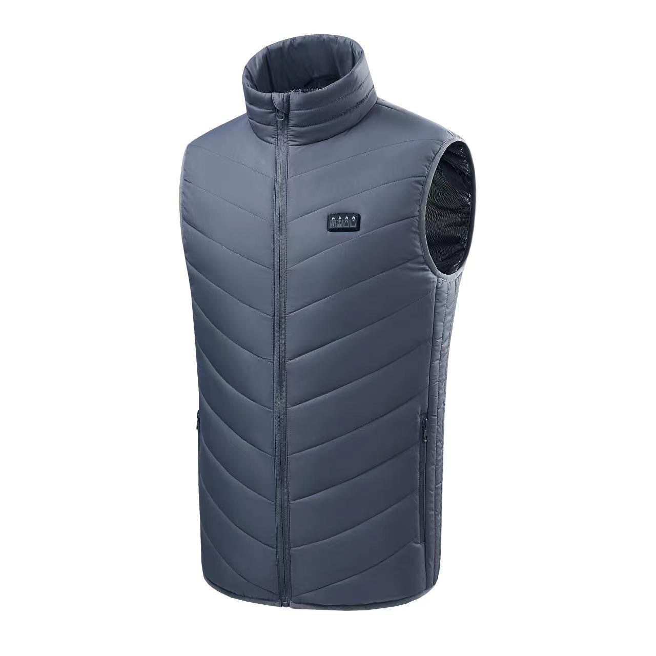 USB Electric Heated Vest with Multiple Heating Zones