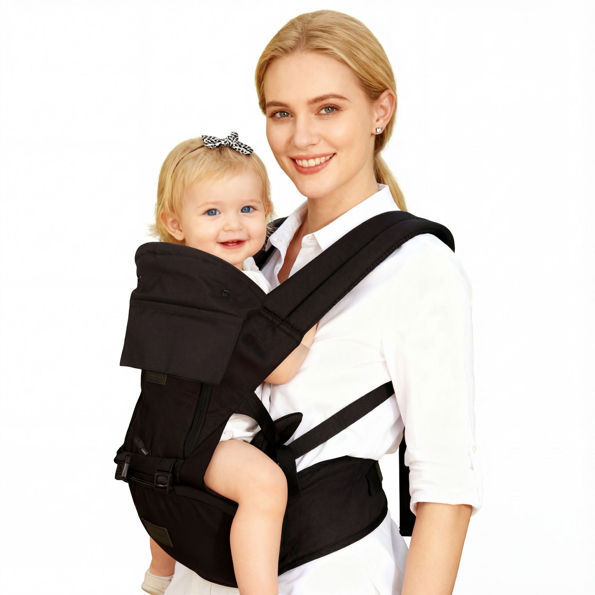 Adjustable Baby Waist Carrier with Stool