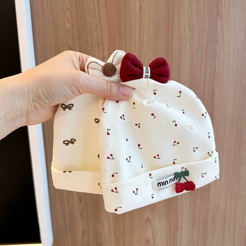 Newborn cotton baby hat