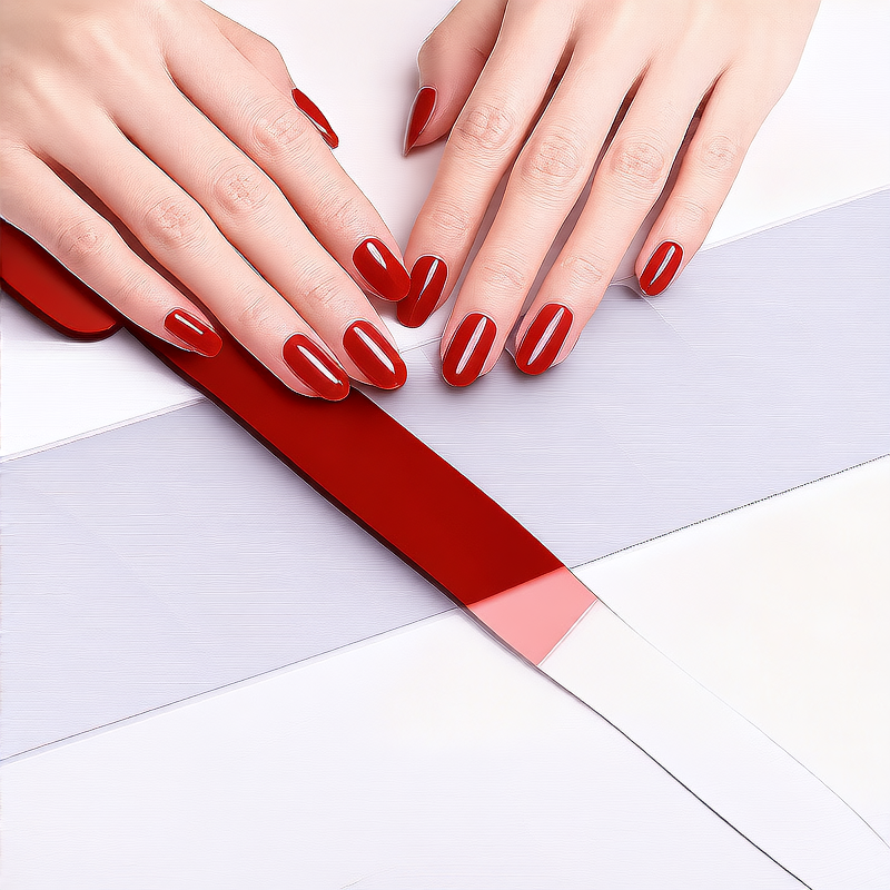 No-Bake Gel Nail Stickers Waterproof Nail Wraps