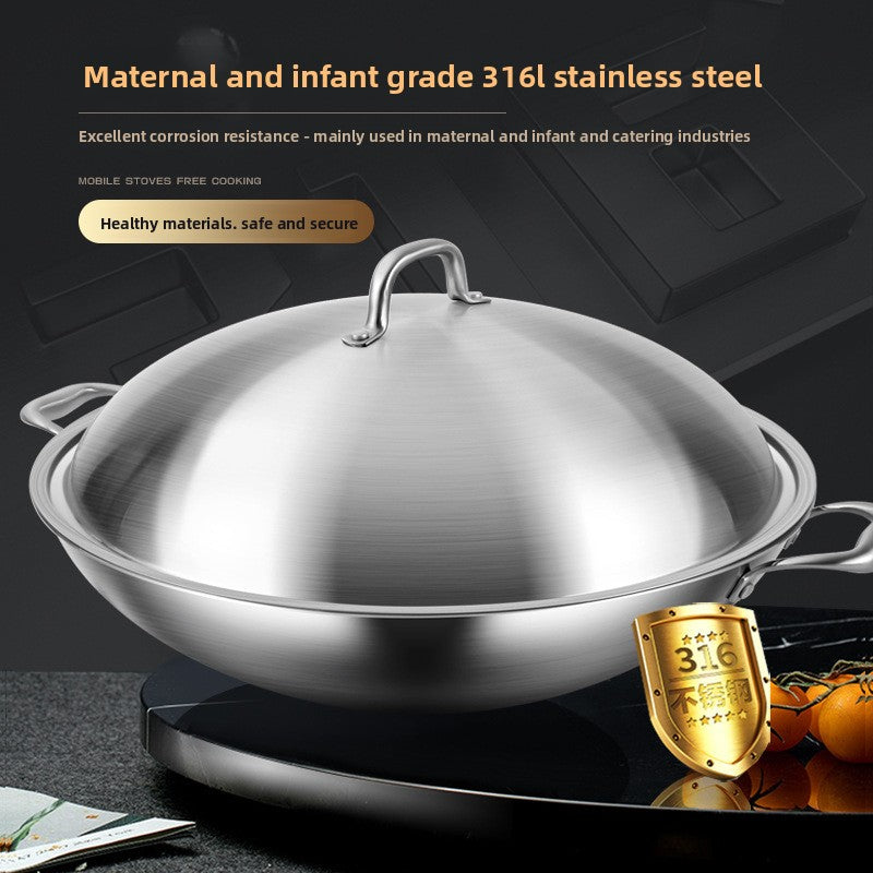 Stainless Steel Wok