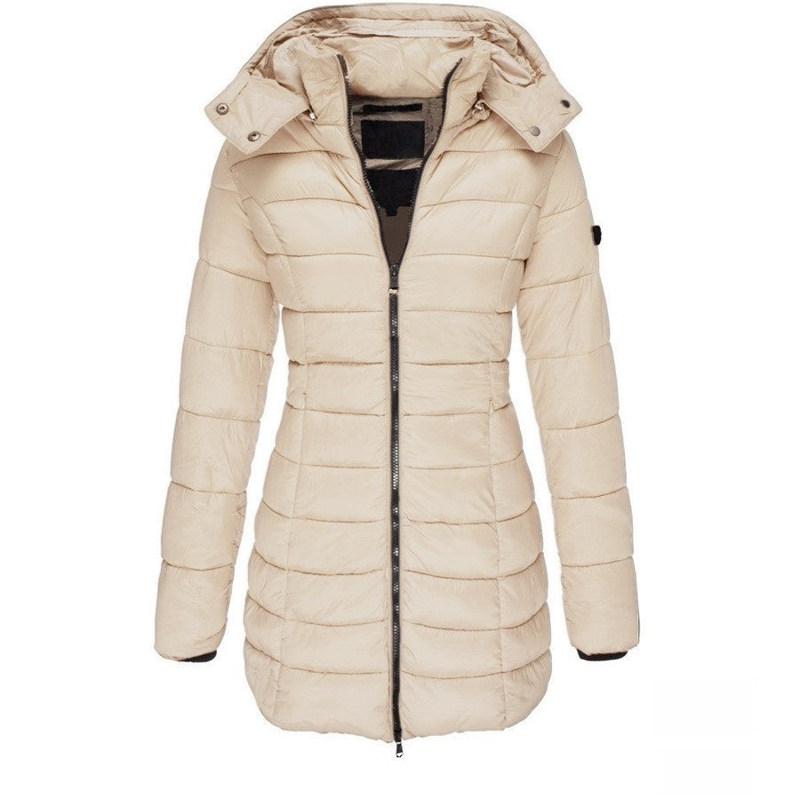 Winter Women's Mid-Length Cotton Coat