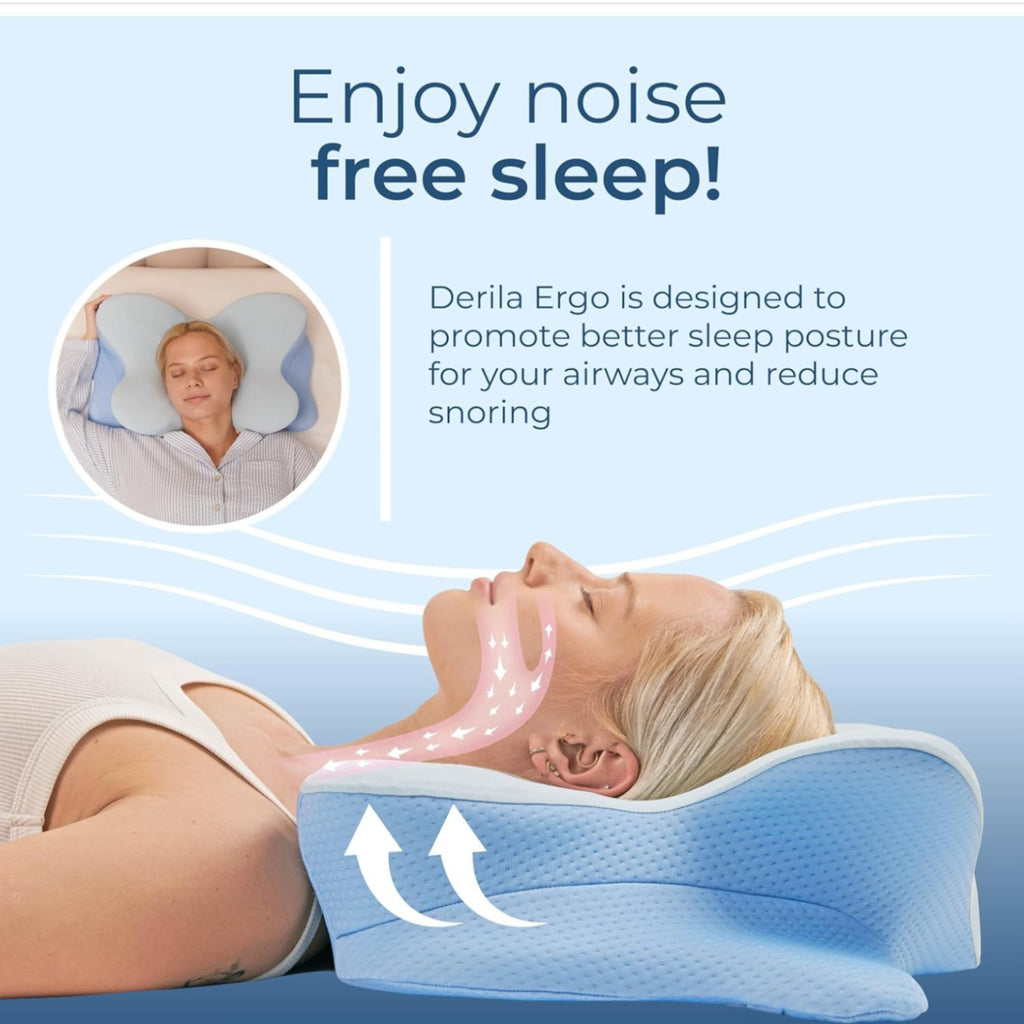 Ergonomic Memory Foam Cervical Pillow