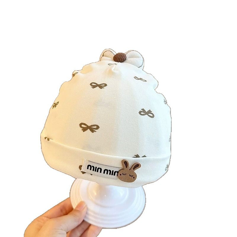 Newborn cotton baby hat