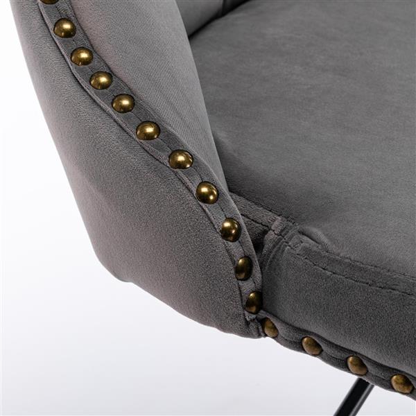 Furniture, rotating velvet bar stools